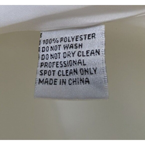 Mac Duggal V-Neck White A-Line Simple Elegant Summer Pockets Wedding Dress SZ 6 - Picture 10 of 13